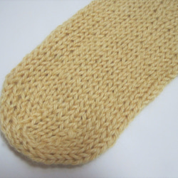 靴下　ウール100％手編みなのに安価 大人用Ｋ557 5枚目の画像