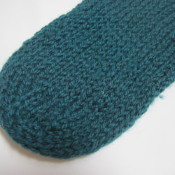 靴下　ウール100％手編みなのに安価 大人用Ｋ560 5枚目の画像
