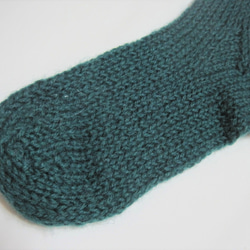 靴下　ウール100％手編みなのに安価 大人用Ｋ562 5枚目の画像