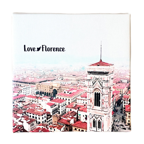 ファブリックパネル アート絵画 Love Florence イタリア