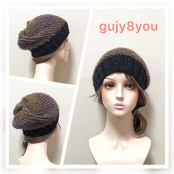 ボーダーニット帽A64 ニット帽・ビーニー gujy8you 通販 12471041