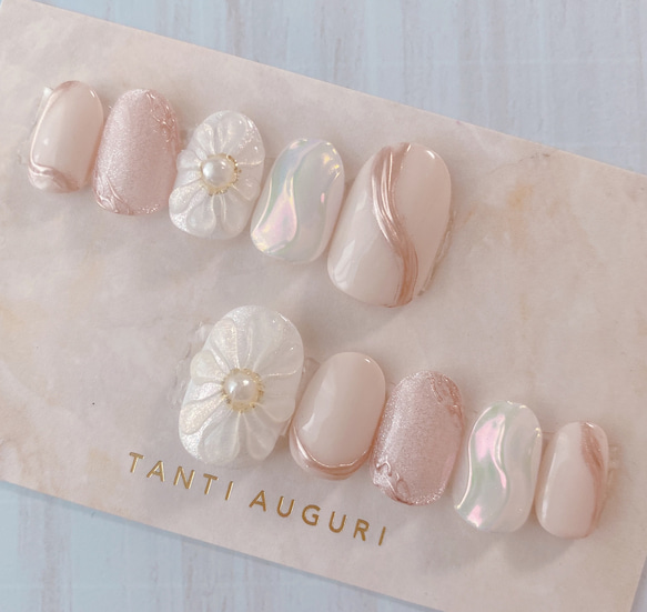 ネイルチップ 成人式 ウエディング ブライダル 和柄 和装 振袖 結婚式  