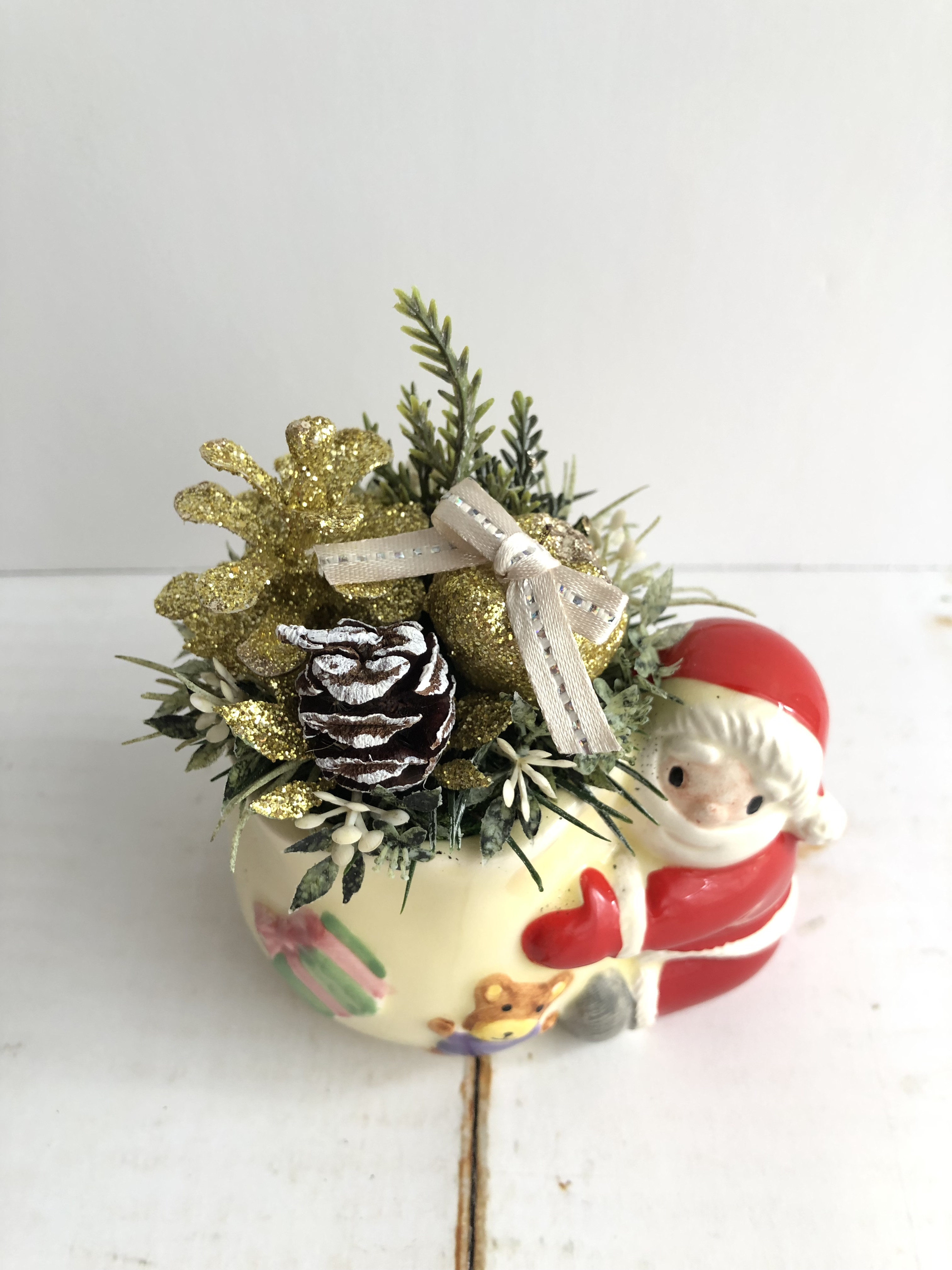 クリスマスツリー飾り 人工花 造花 いじらしく クリスマス花 フラワー 