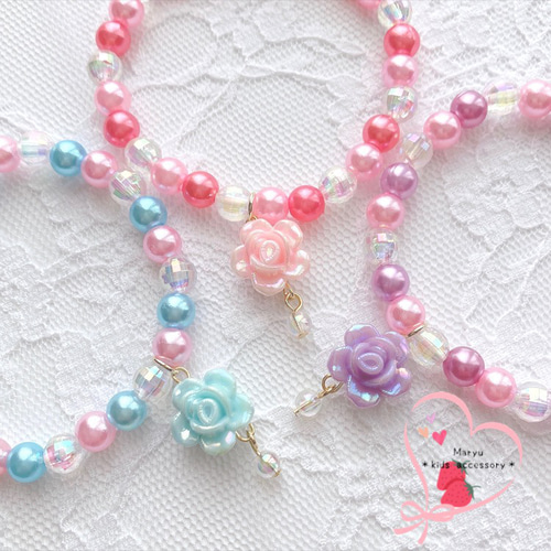 プリンセス(୨୧ᵕ̤ᴗᵕ̤)キッズブレスレット(キッズ・キッズ 