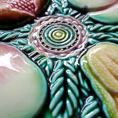 里帰り便・マジョリカタイル・100年前に海を渡ったアンティークタイル