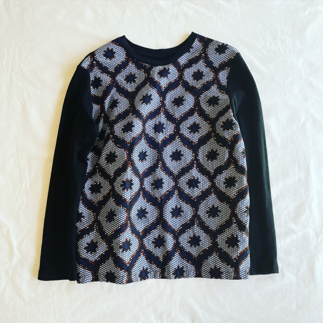 切り替えカットソー(星の鱗)　※説明文と写真をご覧ください