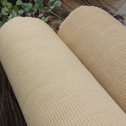 [10cm促銷]日本有機棉協會材料認證有機棉華夫格洗衣機加工素色 SM-R0529 第3張的照片