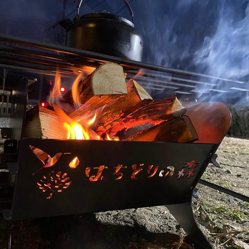 オリジナル焚き火台