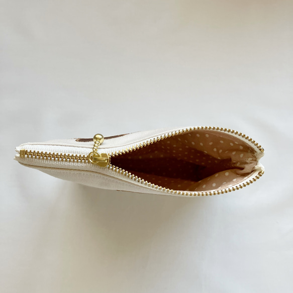 お薬！ポーチ【オフホワイト】 4枚目の画像