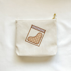 お薬！ポーチ【オフホワイト】 2枚目の画像