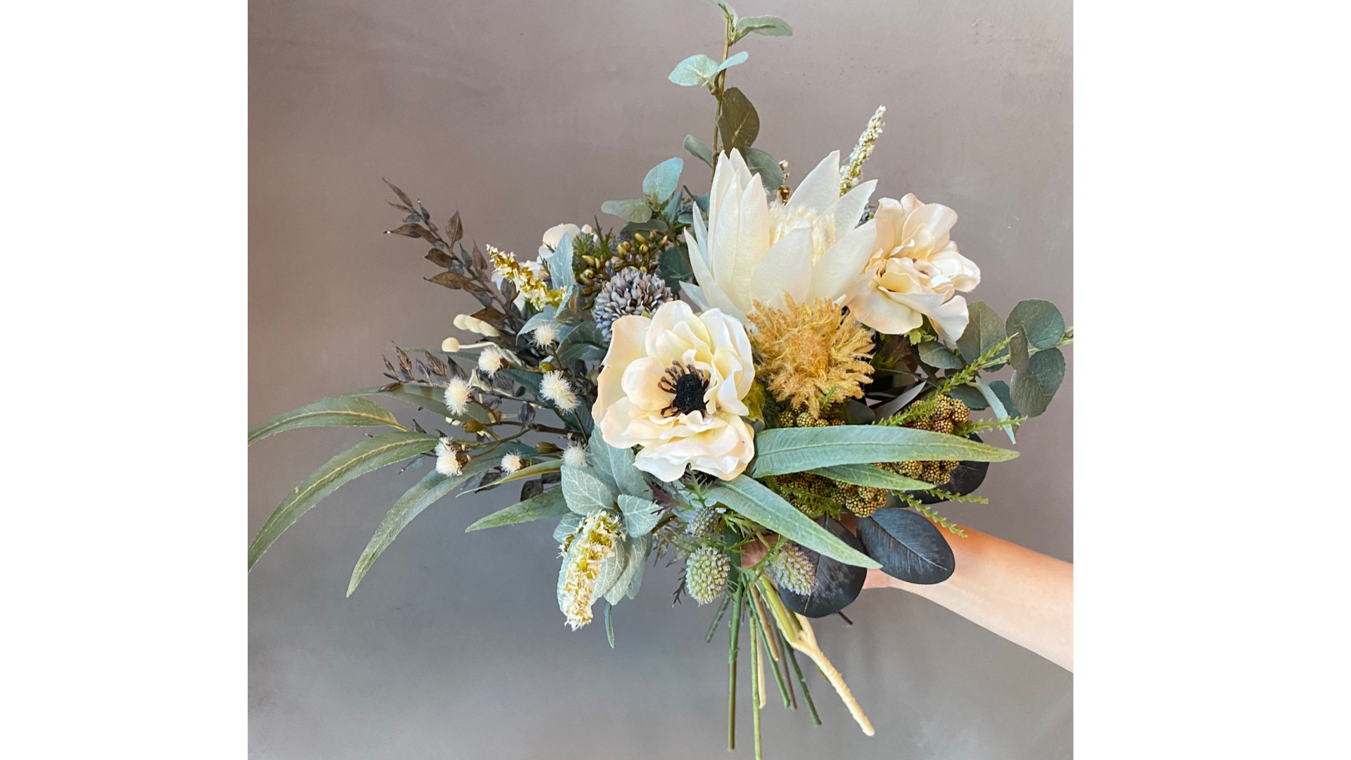 (送料込/レンタル)ドライルック❤︎ホワイトプロテア 7,400円