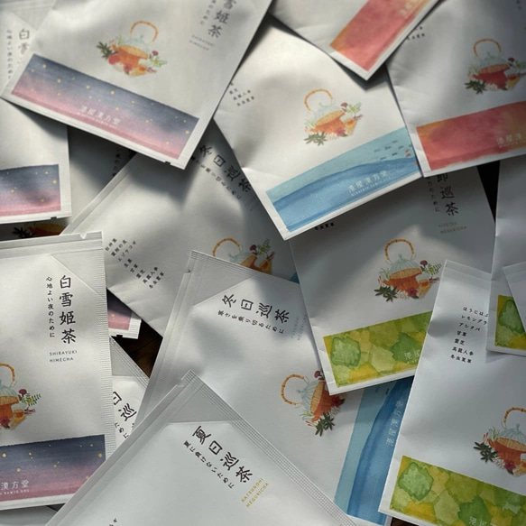 和漢茶プチギフト 2包セット (湯呑みで約4杯分) 3枚目の画像