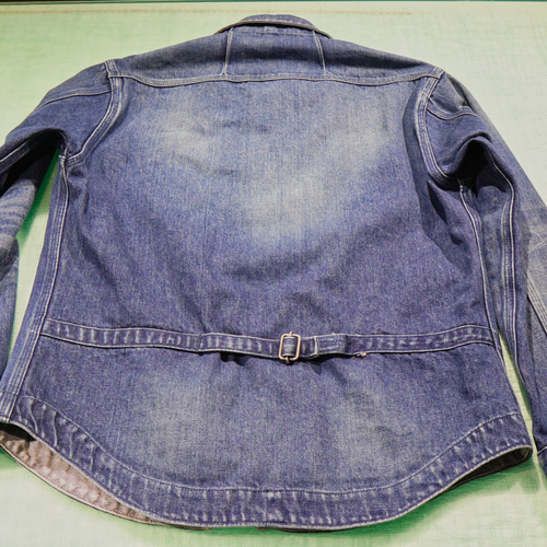 1点のみ】比翼仕立てのデニムジャケット【ユーズド加工】06 ジャケット