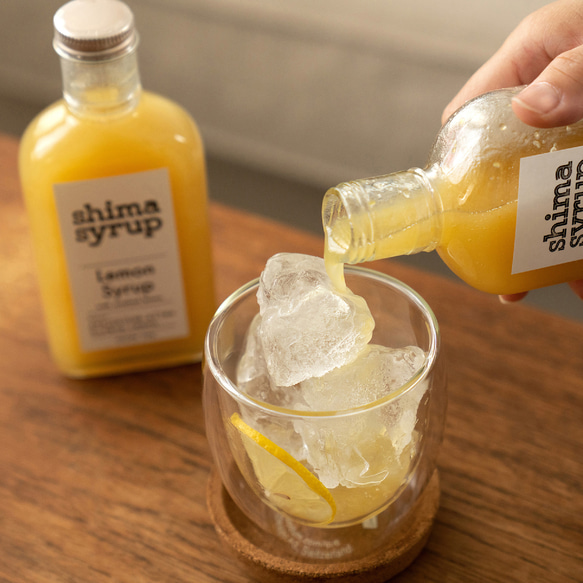 【飲み比べシロップ 2本セット】クラフトコーラ（shima cola）&クラフトレモン 5枚目の画像