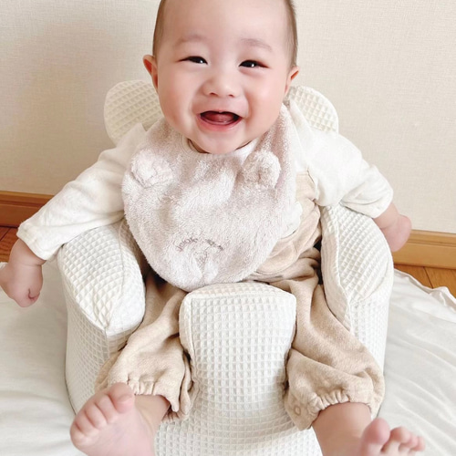 バンボカバー ワッフル生地 くま ベビー 雑貨・その他 Kumaꪔ̤̮Mimi  