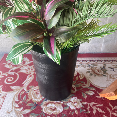 光触媒人工観葉植物ウォールグリーンフェイクハンドメイド　シーグレープトラカンr 光触媒人工観葉植物ウォールグリーンフェイクフラワー