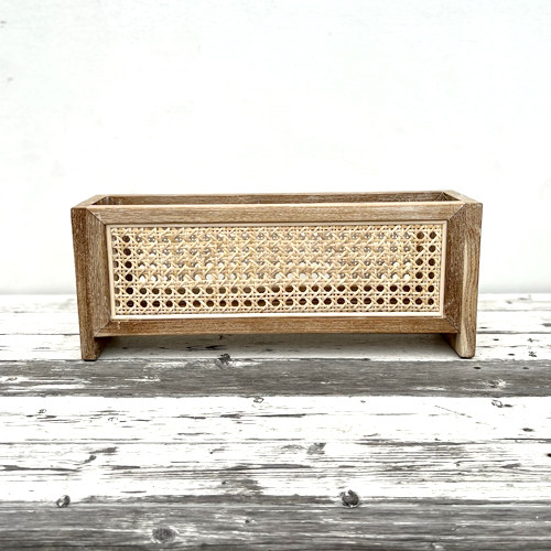 ウィッカー スリッパラック ブラウン 籐製 スリッパラック Breeze 幅