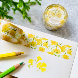 紙膠帶 - 風鈴木 (日本亮面和紙 2.5 cm x 10 m ) 第1張的照片