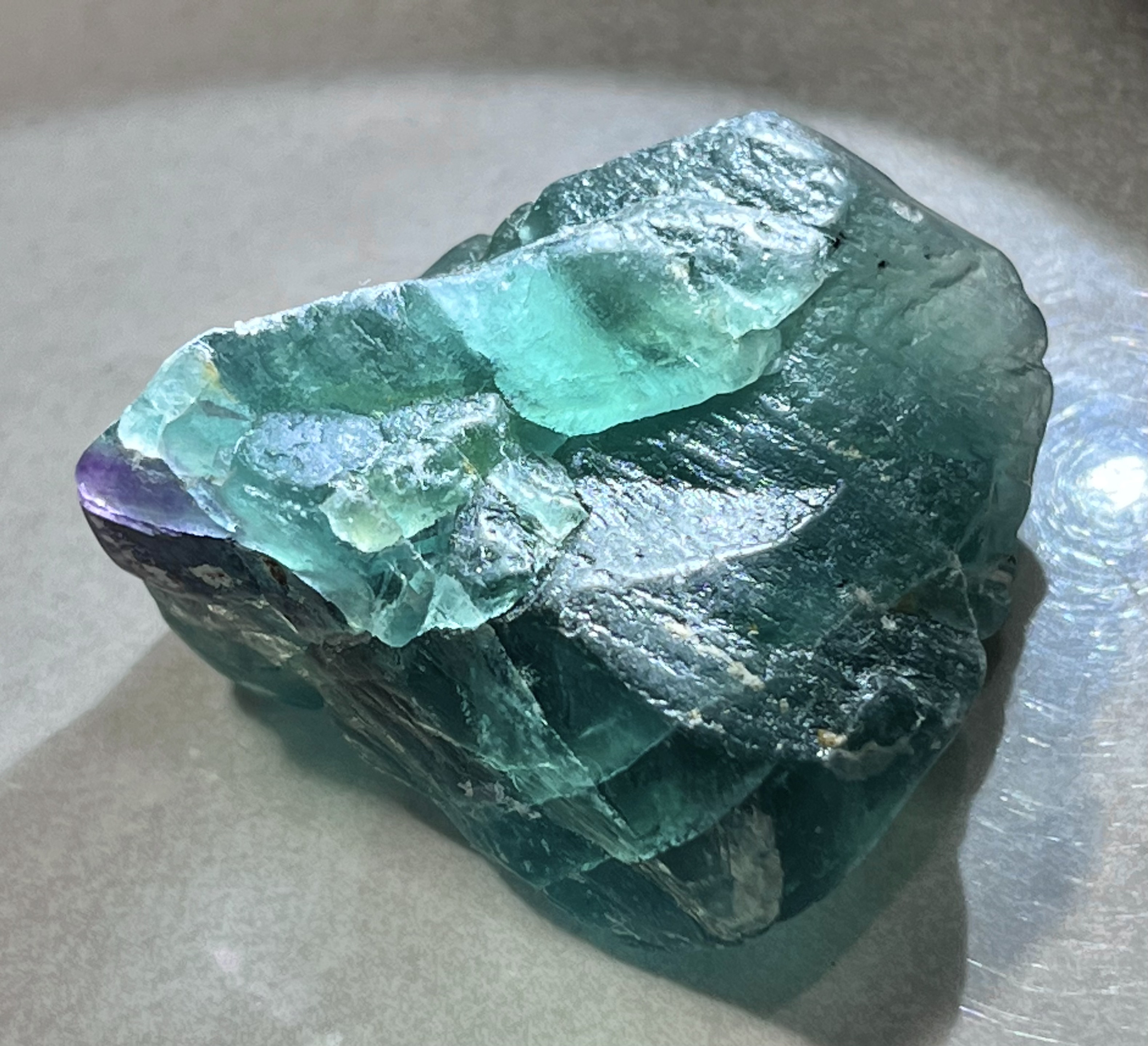 バイカラー✨ フローライト 蛍石 ラフストーン 原石 天然石 東洋占星術