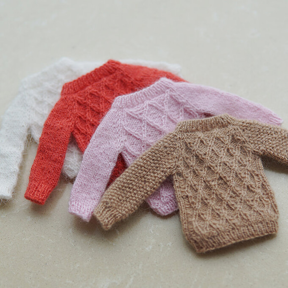 【ニット セーターのオーダー専用】オビツ11　ねんどろいどどーる ニット セーターのオーダー専用】オビツ11 ねんどろいどどーる