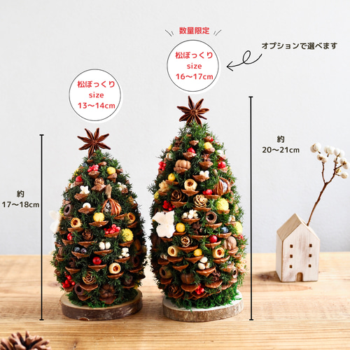 超早割 / ご予約】大きな松ぼっくりのクリスマスツリー 超早割