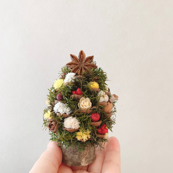 てづくりキット　小さな松ぼっくりのクリスマスツリー2023 4枚目の画像