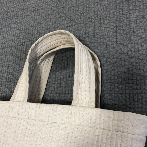 韓国イブルの『ヌビバッグ』♡ 使いやすさにこだわったポケット付き イブルトートバッグ A4すっぽりサイズ 5枚目の画像