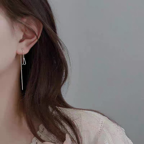 【限定品】 ピアス チェーン シルバー925 金属アレルギー対応 レディース アクセサリー
