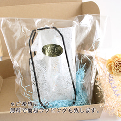 引越祝いや結婚祝いにも♪玄関やデスクに飾れる置き型スタンド付☆綿雪のサンキャッチャー☆（２種・星と雫）高級クリスタル使用 10枚目の画像