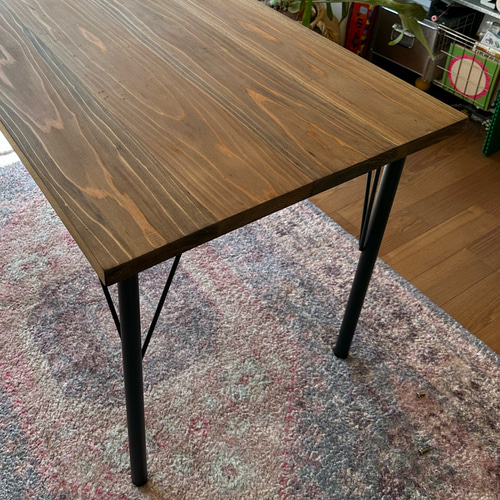 ☆大人気☆ 納期1週間【幅180x80】杉無垢材テーブル ※天板の