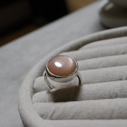 【関税・送料無料】PDPAOLA★MOON ストーン リング anq. 指輪 リング 「anq.」K10・Moonstoneリング ホワイトムーン