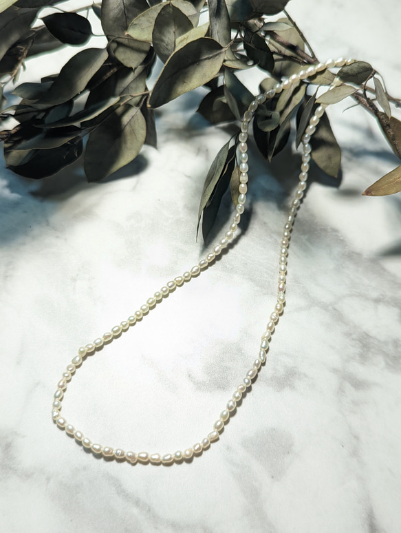 k10 , Baroque pearl necklace 4枚目の画像