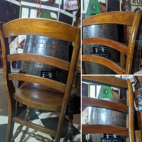 アメリカンヴィンテージ家具/ ウッドチェア/ アンティーク アメリカンヴィンテージ家具/ ウッドチェア/ アンティーク
