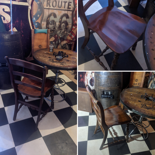 アメリカンヴィンテージ家具/ ウッドチェア/ アンティーク アメリカンヴィンテージ家具/ ウッドチェア/ アンティーク