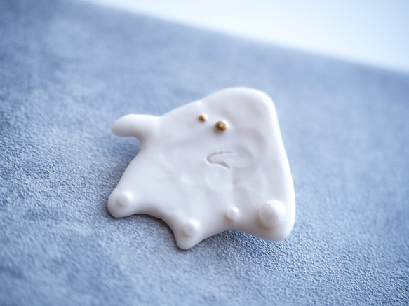 おばけのブローチ 1枚目の画像