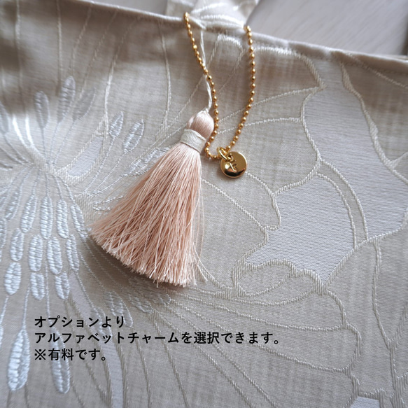 ちょっとそこまでスマホポシェット　-淡いピンクベースにレース模様の刺繍-　SPP2210PK10ET 13枚目の画像