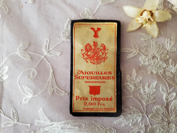 フランスアンティーク 長針パッケージ その他素材 Mon Atelier COUTURE