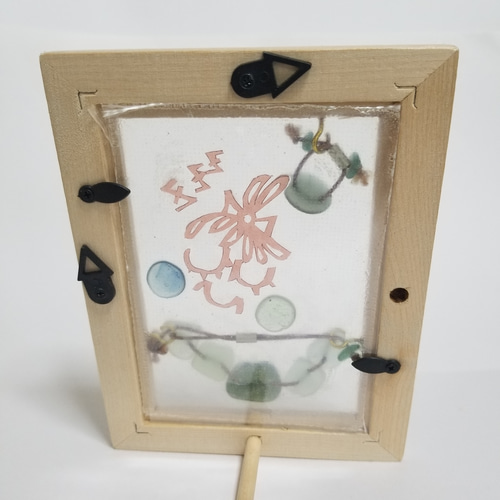 ろくある♡シーグラスアート シーグラスアート （【シーグラスアートを作ろう】作り方と勝手