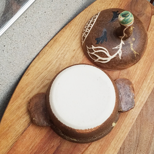 送料無料★1,500円お値引き済★ゾウさん土鍋【ご飯が炊ける土鍋・鼻ちょうちん】皮むき青りんご栓 鼻ちょうちん 5cｍ