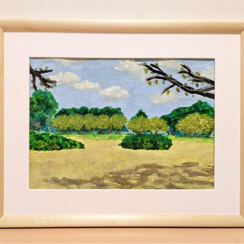 ミキブルゴーニュの石壁    水彩画原画 古代の風景B 水彩画原画 (F4) 絵画 yko 通販 14808737｜Creema