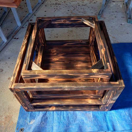 柿渋塗麻雀卓（オーダー仕様） 机・デスク ヒロ工房 通販 14808744