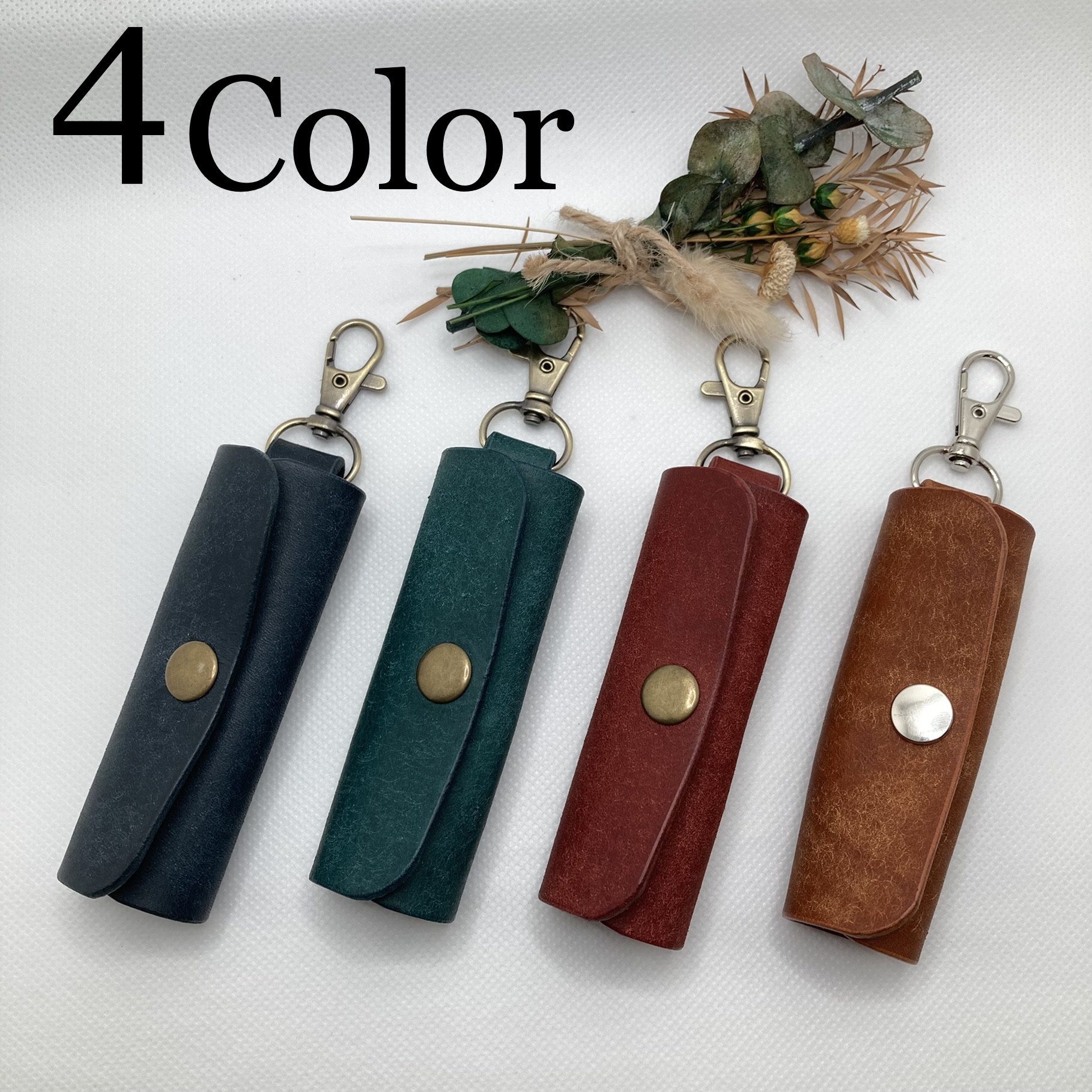 PCケース　パソコンケース　本革　レザー　アンティーク　ブロックプリント