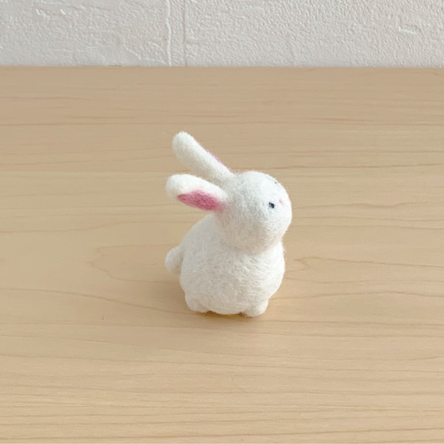 うさぎ＊フェルト＊お正月のお飾り＊縁起物 羊毛フェルト