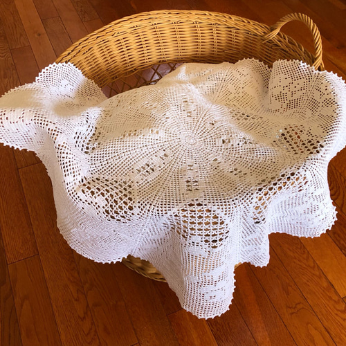 ハンドメイド レース編みドイリー No.26 その他インテリア雑貨 Kazoo