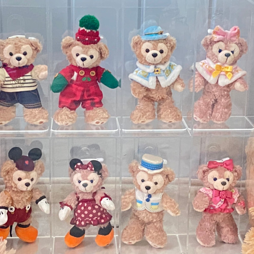 ディズニー ぬいぐるみバッジ パスケース 13個セット まとめ売り 公式