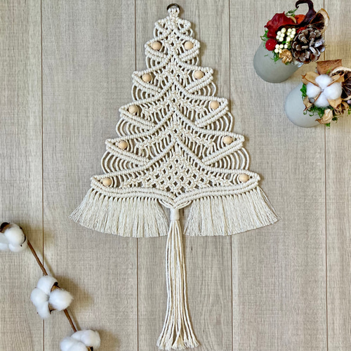 マクラメクリスマスツリー♡BIGsize