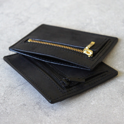 極薄フラグメントケース ミニ財布 ミニウォレット（ブラック） 5枚目の画像