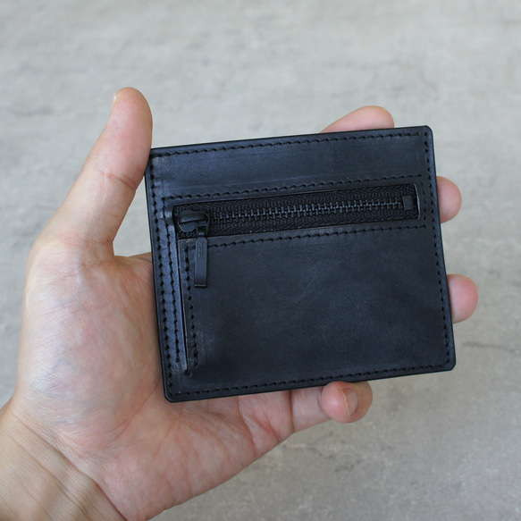 極薄フラグメントケース ミニ財布 ミニウォレット（ブラック） 11枚目の画像