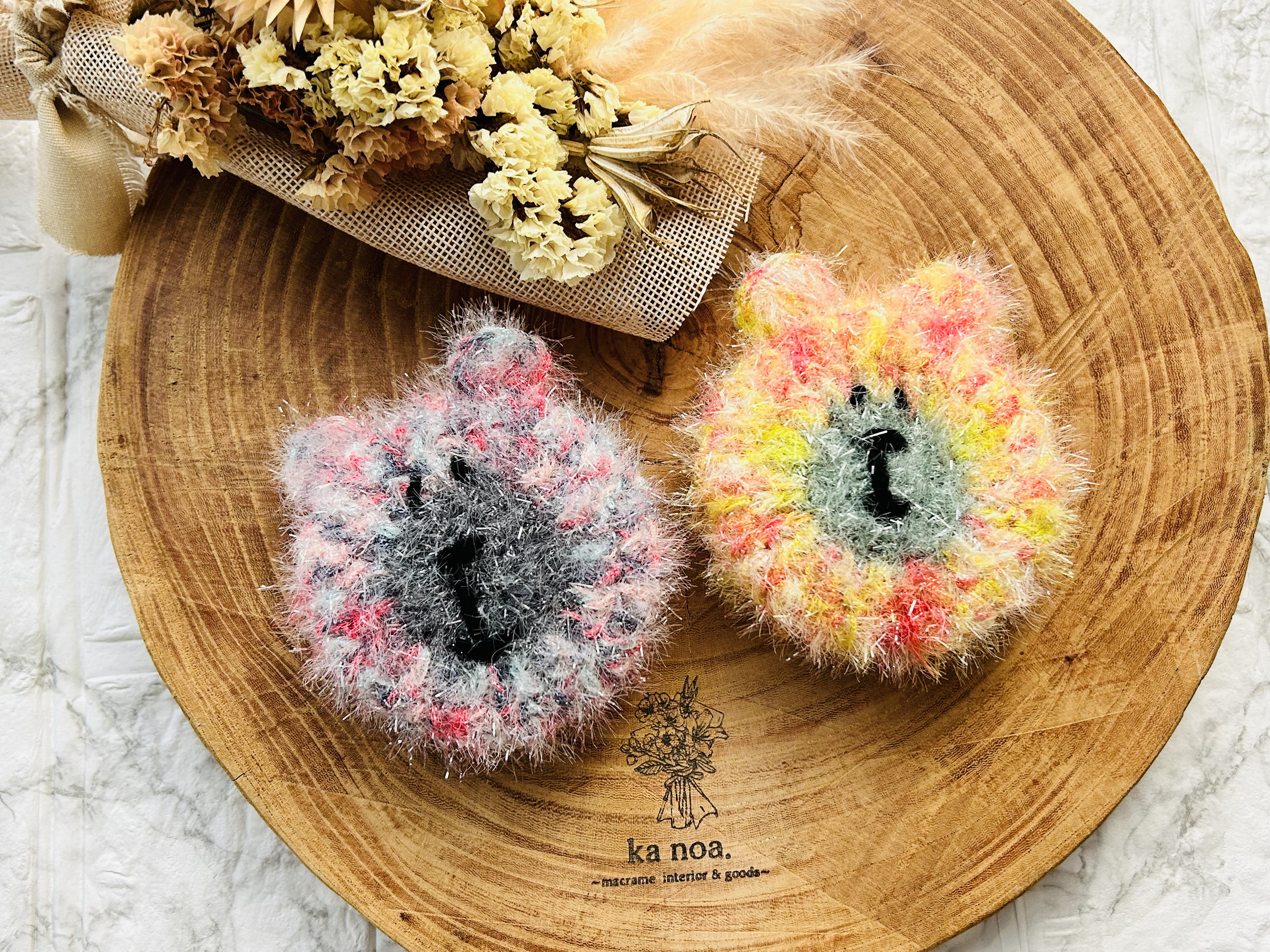 No.265★ふみ★ポリエステルタワシ　韓国スセミ No.265☆ふみ☆ポリエステルタワシ 韓国スセミ No.265☆ふみ様専用☆