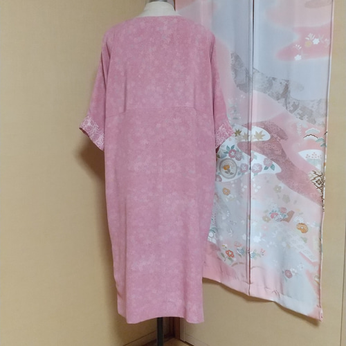 着物リメイク 江戸小紋から ワンピース ワンピース 着物リメイク 着物リメイク 江戸小紋から ワンピース ワンピース 着物リメイク